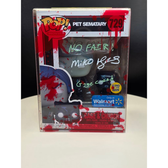 Gage & Church Pet Sematary #729 glow in the Dark Walmart Exclusive Funko POP